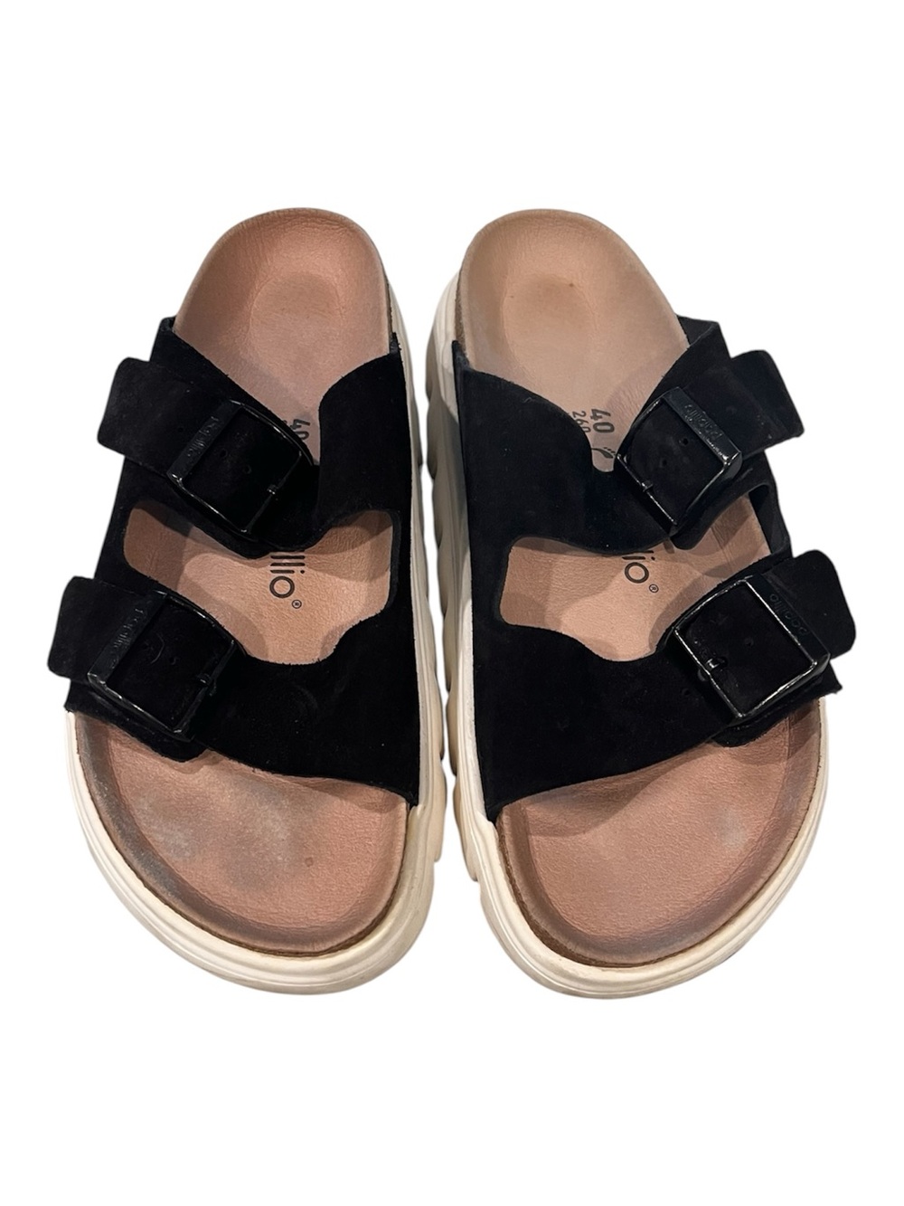 Papillio by Birkenstock Arizona Chunky Suede Sandal Size 9 US / 40 EU